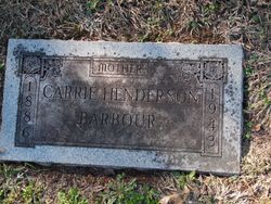 Carrie <I>Henderson</I> Barbour 