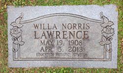 Willa Norris Lawrence 