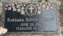 Barbara Ruth <I>Boyce</I> Harvey 