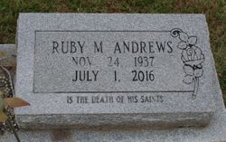 Ruby Mae <I>Parker</I> Andrews 