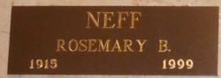 Rosemary B. <I>Boyer</I> Neff 