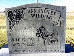 Ann <I>Shirley</I> Wilding 