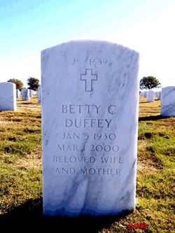 Betty Jeane <I>Clanton</I> Duffey 