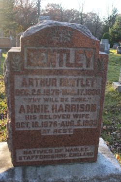 Ann “Annie” <I>Harrison</I> Bentley 