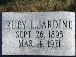 Ruby Lucinda <I>Jardine</I> Bingham 