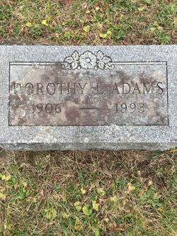 Dorothy L. <I>Dyne</I> Adams 