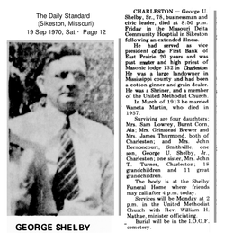 George Ulysses Shelby 