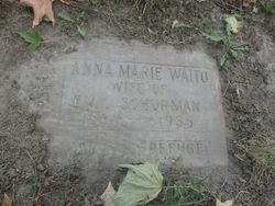 Anna Marie <I>Waito</I> Schurman 