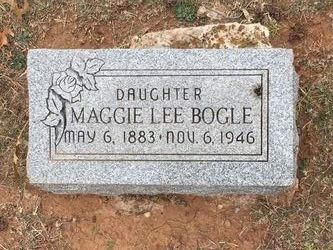 Maggie Lee <I>Briscoe</I> Bogle 