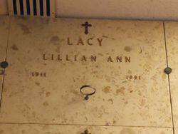 Lillian Ann <I>Kaser</I> Lacy 