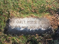Rev Carl F. Pfister 