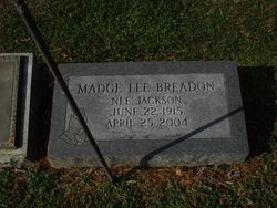 Madge Lee <I>Jackson</I> Breadon 