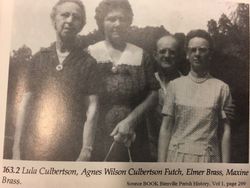 Effie Agnes <I>Wilson</I> Culbertson 