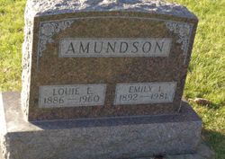 Emily Louise <I>Erickson</I> Amundson 