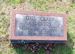 Gail <I>Crabb</I> Anderson 