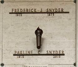 Frederick J Snyder 