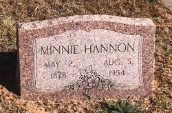 Minnie Mae <I>Trayler</I> Hannon 
