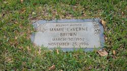 Mamie La Verne <I>Cochran</I> Brown 