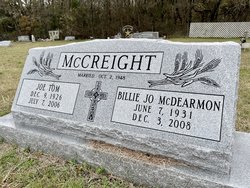 Billie Jo <I>McDearmon</I> McCreight 
