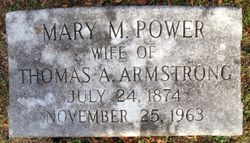 Mary Margaret <I>Power</I> Armstrong 