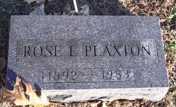 Rose E. Plaxton 