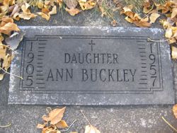 Ann <I>Hennen</I> Buckley 