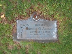 Minnie G. <I>Chamberlain</I> Arnold 