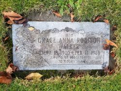 Grace Anna <I>Robison</I> Walker 