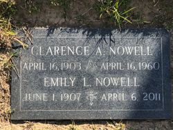 Clarence Amos Nowell 