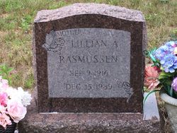 Lillian A <I>Behnke</I> Rasmussen 