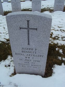 Joseph P Bennett 