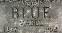 Mabel <I>Clark</I> Blue 