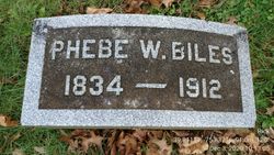 Phebe W. <I>Spencer</I> Biles 