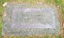 Earl Edward Lowell 