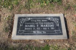 Mabel F <I>Murray</I> Martini 