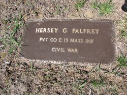 Pvt Hersey G. Palfrey 
