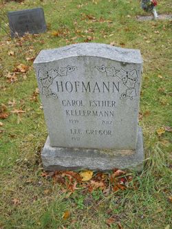 Carol Esther <I>Kellermann</I> Hofmann 
