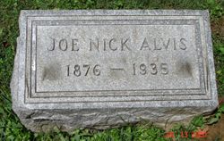 Joseph Nicholas “Joe Nick” Alvis 