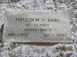 Malcolm W King 