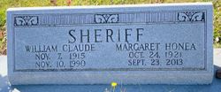 Margaret Reith Honea Sheriff 