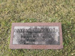 Fanny <I>Schneider</I> Mailer 