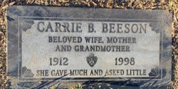 Carrie Beatrice Maria Beeson 