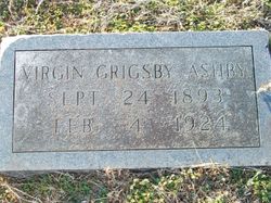 Virgin <I>Grigsby</I> Ashby 