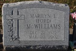 Marilyn L <I>Ford</I> McWilliams 