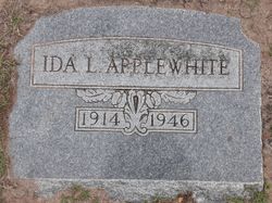 Ida Lee <I>Marshall</I> Applewhite 