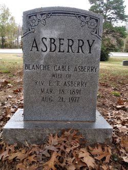 Blanche <I>Gable</I> Asberry 