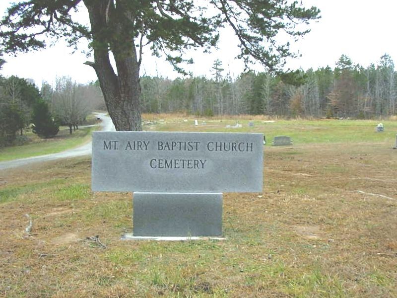 Mount Airy Baptist Church Cemetery