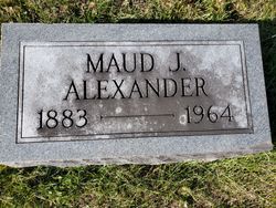 Maud J. <I>Elzea</I> Alexander 