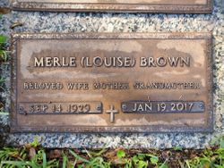 Merle Louise <I>Puffinburger</I> Brown 