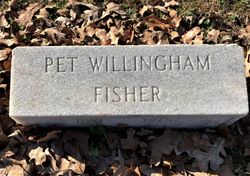 Josephine “Pet” <I>Willingham</I> Fisher 